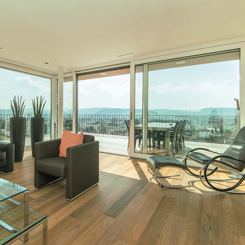 Parkett SkyLine Maxi XXL, Landhausdiele, Eiche Voluto, geölt weiss