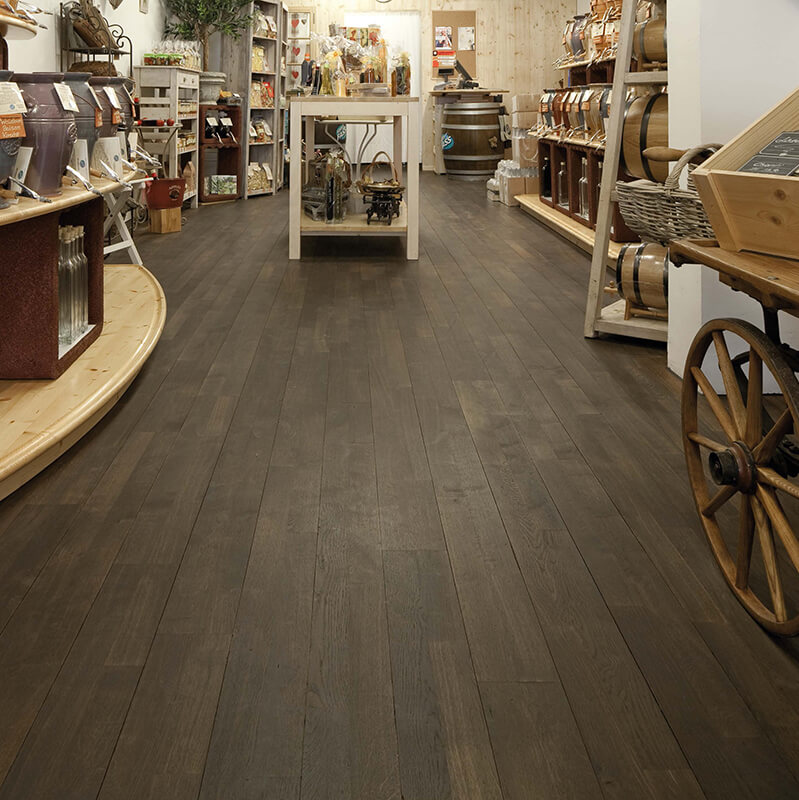 Parkett Junckers Schiffsboden, Räuchereiche, geölt natur