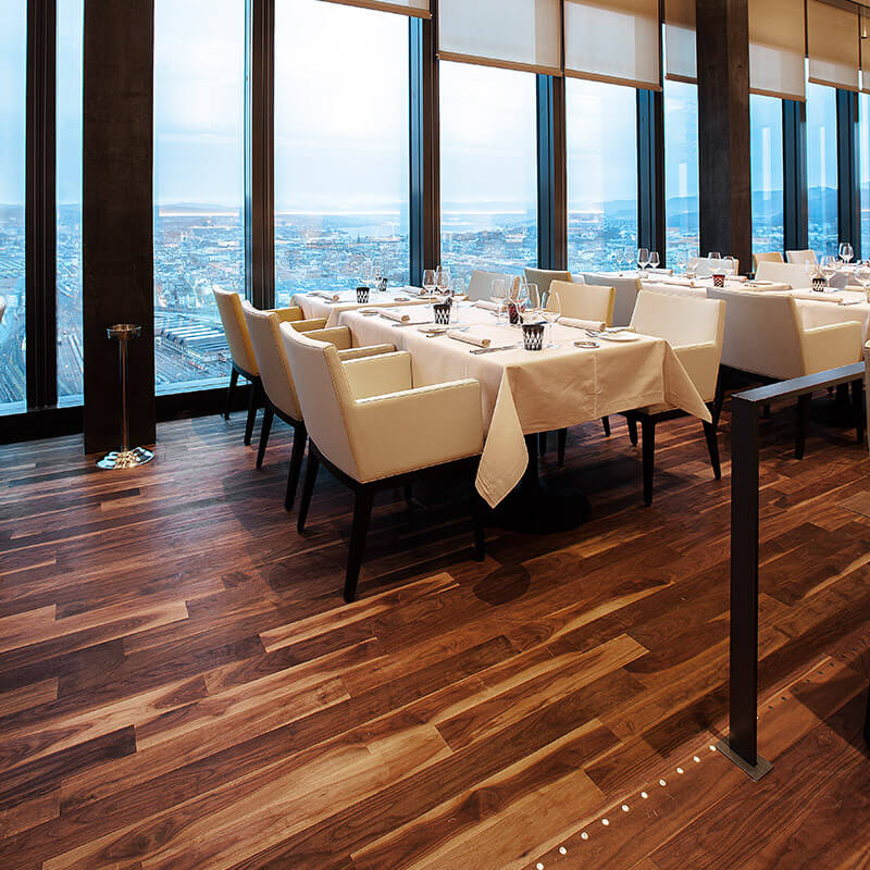 Massivparkett, Nussbaum