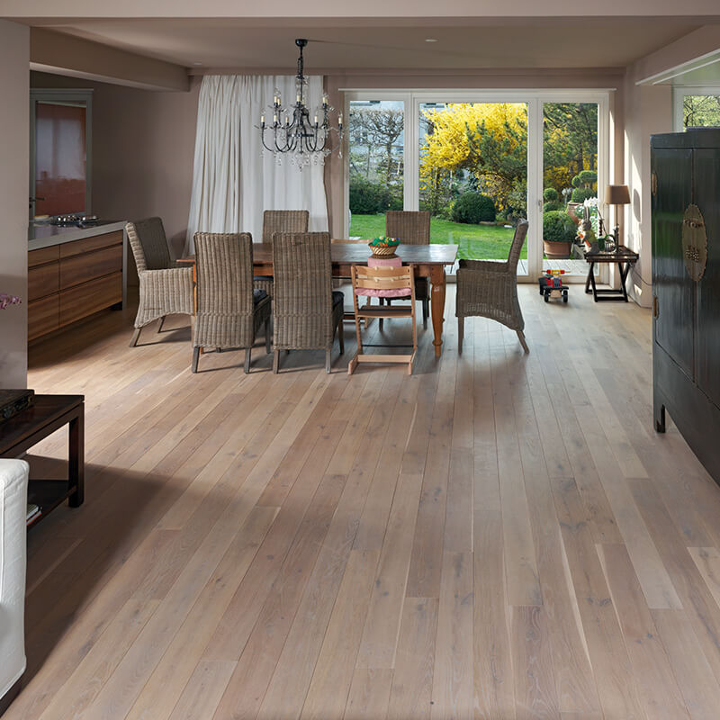 Holzpunkt NE Eiche geseift weiss