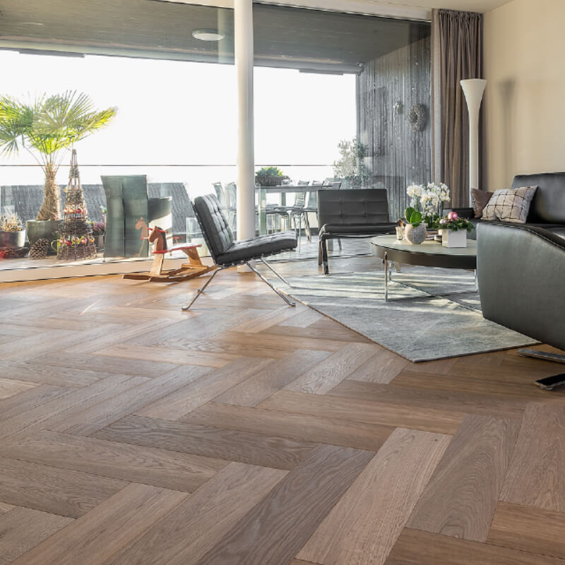 Holzpunkt SkyLine 720 Fischgrat, Eiche Monastrell, geölt natur