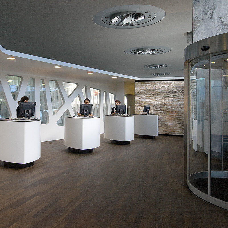 Parkett SkyLine 720, Riemenparkett 2-Schicht, Eiche Sangiovese, geölt natur