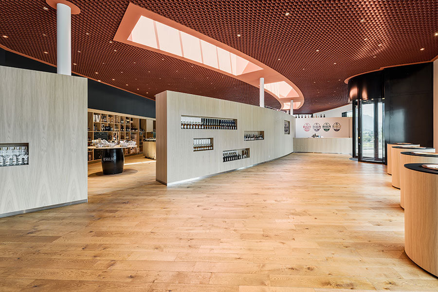 Parkett Nova Antica Le Base, Massivholzdiele aus franz. Eiche Base brut, gealtert, geölt hellbraun