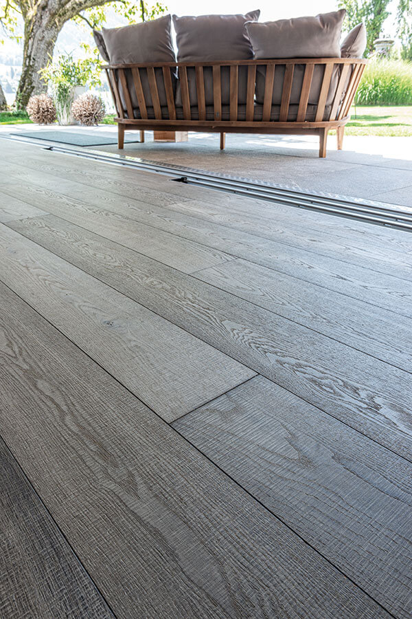 Parkett Nova Antica Club, Landhausdiele aus franz. Eiche, werkgeölt bois flottant