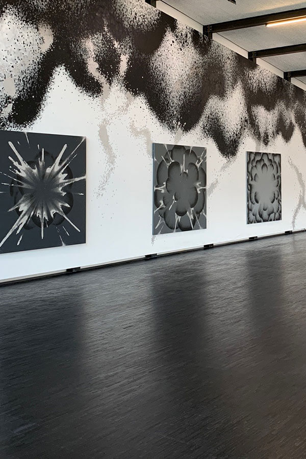 Parkett Nova Collante Hochkant, Eiche, Precolor schwarz