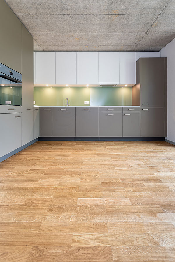 Parkett SkyLine 468, Riemenparkett 2-Schicht, Eiche Eco, geölt natur