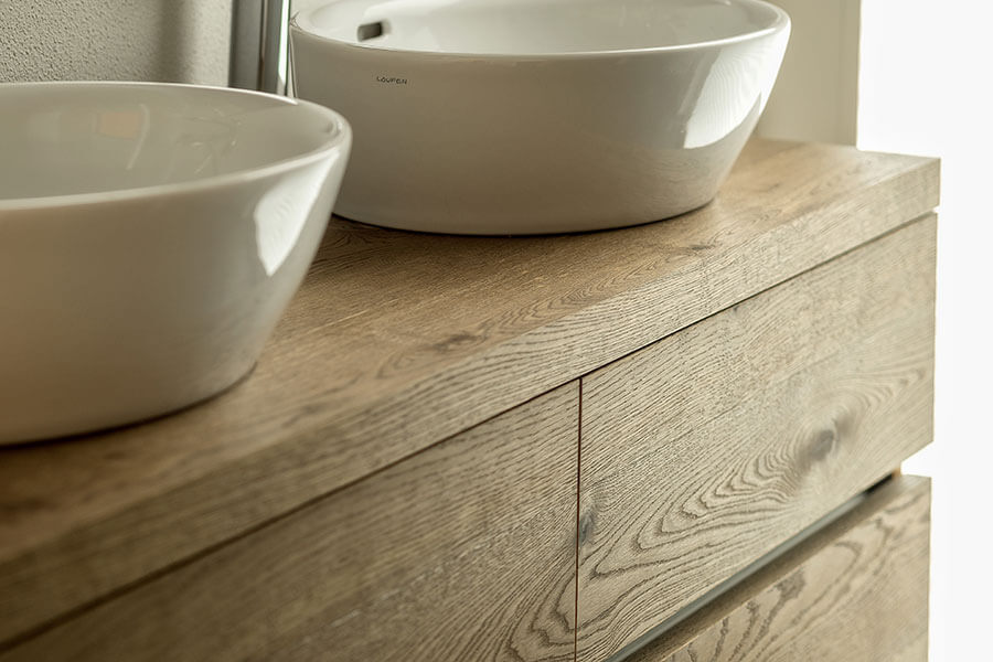 Parkett Edelweiss, Landhausdiele 3-Schicht, Eiche Cabernet Dorsa, Swiss Special, wohnfertig geölt natur