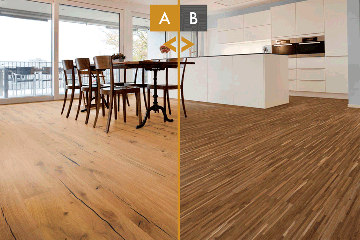 Parkett Konfigurator